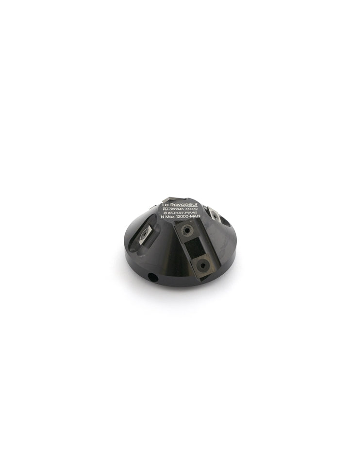 PORTE-OUTILS A COUPE D ONGLET A PLAQUETTES WS ELBE D:88   H:27   AL:30   Z:2 ( 2 + 1 )    COUPE: DROITE REMPLACE ZAK102300