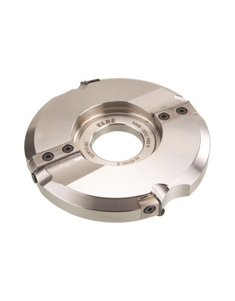 PORTE-OUTILS PLATE BANDE MULTI-PROFILS WS ELBE D:180   AL:50   Z:2+2   PROFIL:D   POSITION:DESSUS