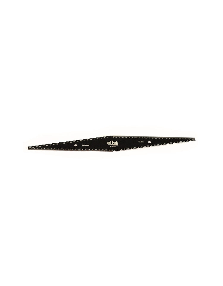REGLET DE TOUPILLEUR ELBE GRADUATION:2 MM