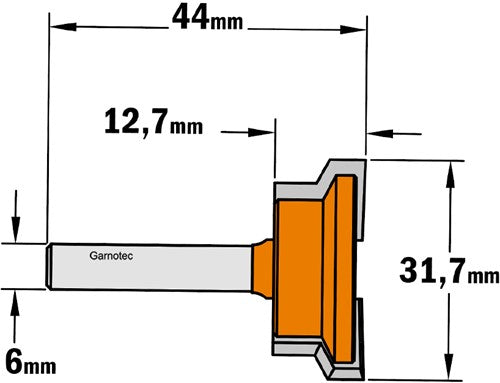 Cutter for drawer, HW 755