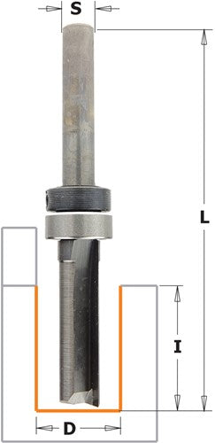 Groove cutter with bearing, HWM 811