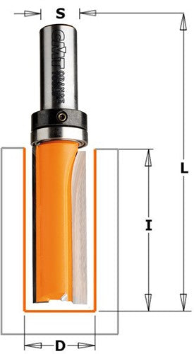 Groove cutter with bearing, HW 812