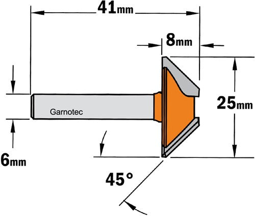 Afschuinfrees, HW 705