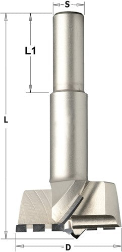 Vormbits voor PCD-scharnieren D=15, links 317