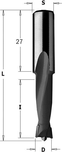 Drill bit, straight 310