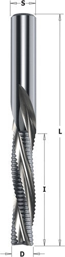 Helical cutter with chip breaker, HWM 196