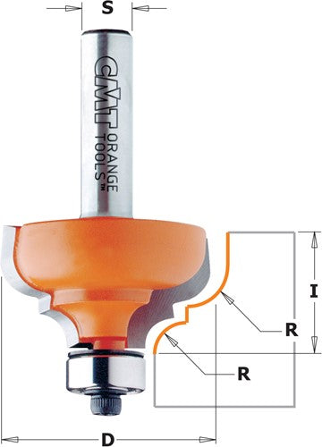 Profile cutter with bearing, HW 744