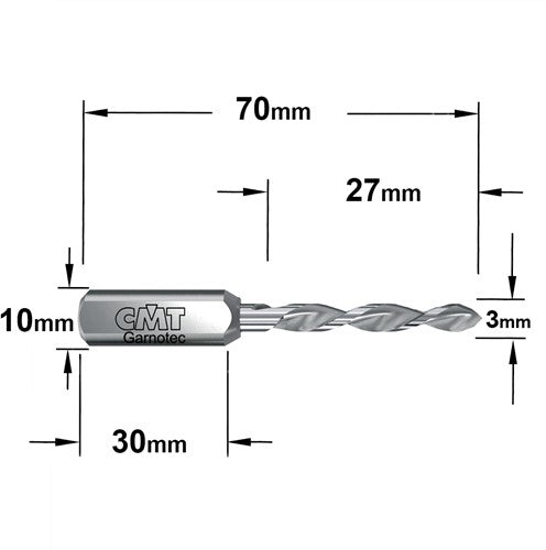 Solid Carbide Left Hand 314 Through-Hole Multi Spindle Drill Bits