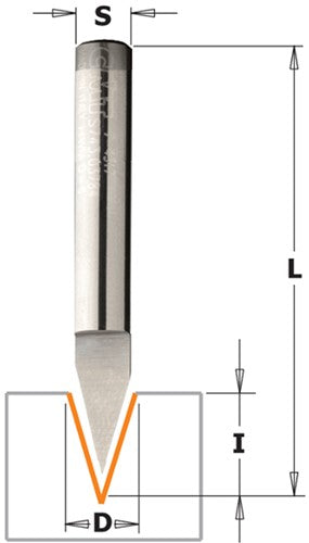 758 35° laser tip burr