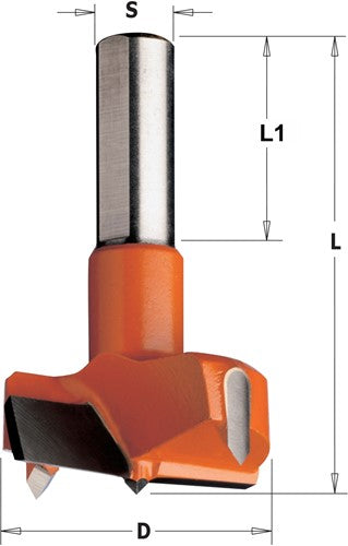 Vormbits voor linkerscharnieren 370