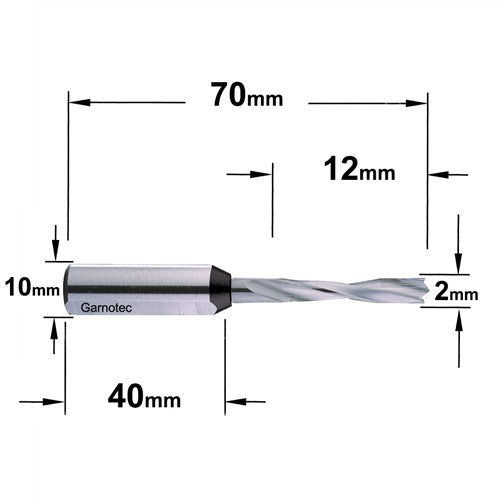 Solid Carbide Drill Bit, Straight 311