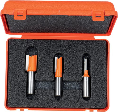 Set 3 pieces cutters in pvc box, HW 811