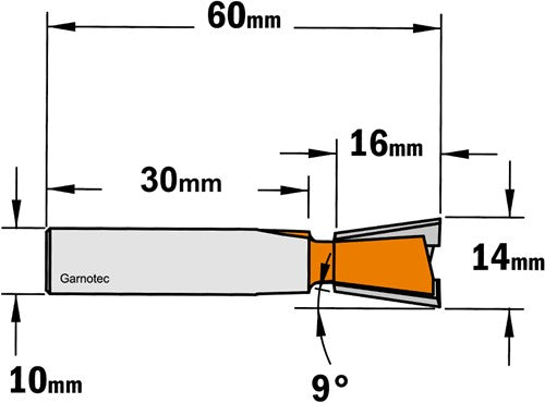 Zwaluwstaartfrees 9° 523