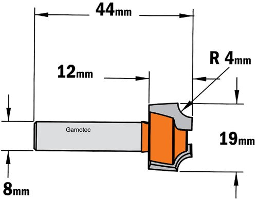 Quarter-round cutter, HW 927