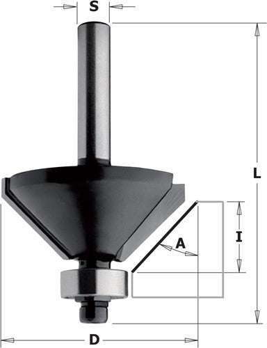 Verzinkboor met lager (Aannemer), HW K936