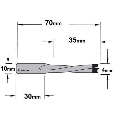 Drill bit, left 311