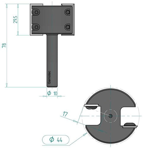 Afschuinfrees voor verzonken handgreep "No Ha", HW S660