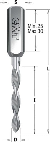 Solid Carbide Left Hand 314 Through-Hole Multi Spindle Drill Bits