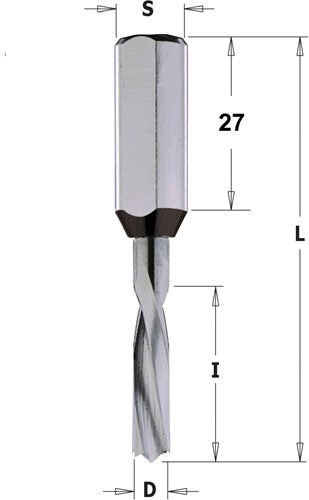 Solid Carbide Drill Bit, Left Hand 310