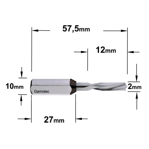 Solid Carbide Drill Bit, Left Hand 310