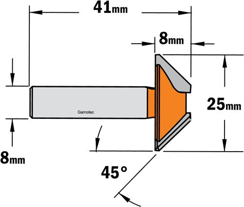 Afschuinfrees, HW 905