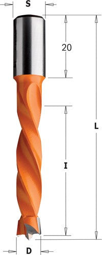 Drill bit, left 309