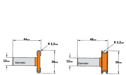 Ensemble de fraisage de creux et de sphères, HW 955