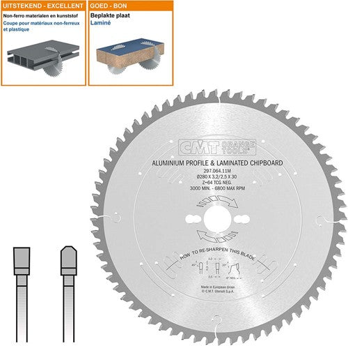 Cirkelzaag voor non-ferro- en composietmetalen 297