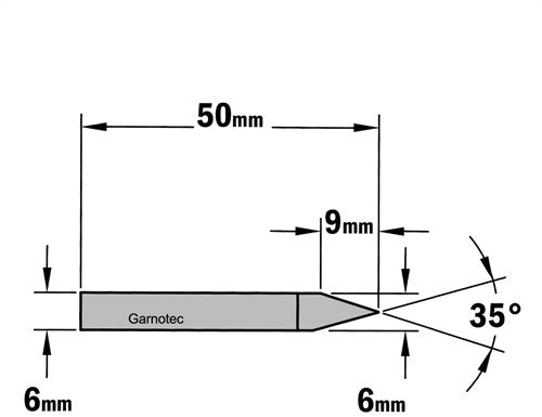 758 35° laser tip burr