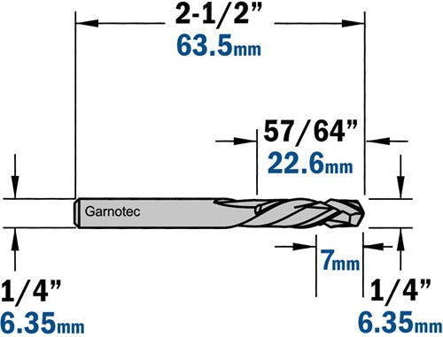 HWM 190 Positive &amp; Negative Finishing Helical Cutter