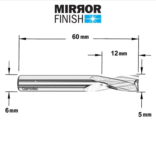 Spiraalvormige frees voor aluminium en PVC, HWM 186